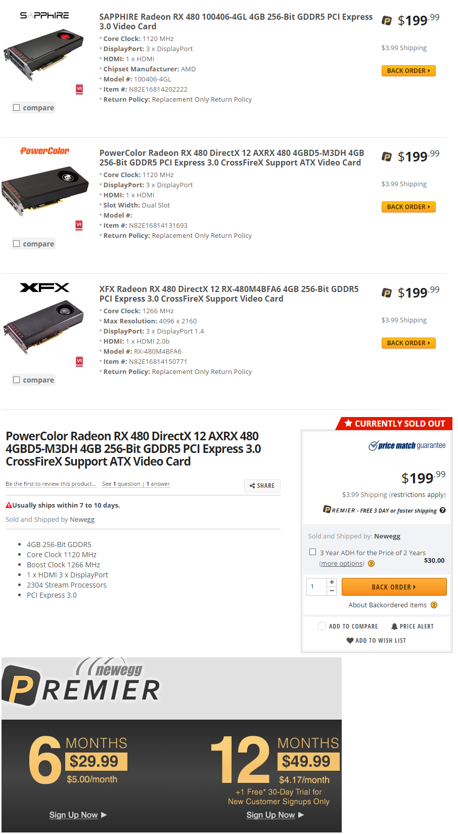 480 부가세 안물고 199달러에 직구할수 있을거 같은데요. > 그래픽카드, VR 게시판 - 하드웨어 배틀(Hardware Battle)
