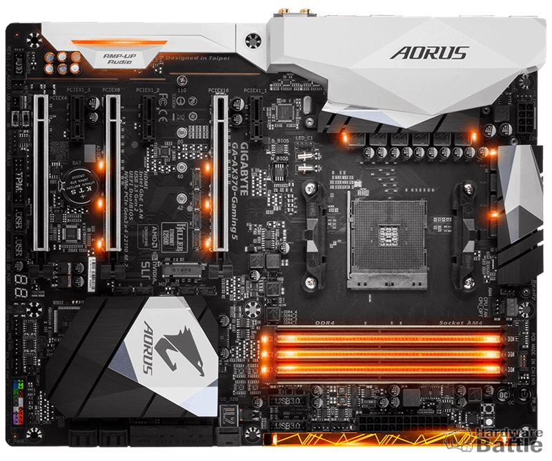 GIGABYTE GA-AX370-Gaming 5 AORUS GIGABYTE GA-AX370-Gaming 5 AORUS