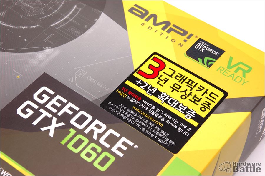 ZOTAC GeForce GTX 1060 AMP! Edition D5 6GB ZOTAC GeForce GTX 1060 AMP! Edition D5 6GB